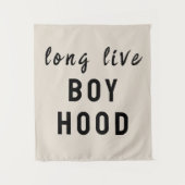 Tenture Long Live Boyhood Boyhood Room Nursery Playroom Wa (Devant)
