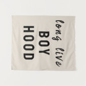Tenture Long Live Boyhood Boyhood Room Nursery Playroom Wa (Devant (Horizontal))