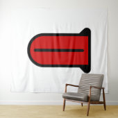 Tenture Long Tongue 👅 (En situation (horizontale))