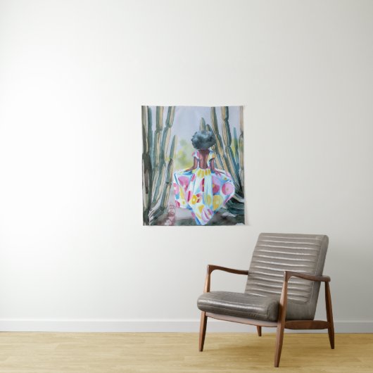 Tenture Longue promenade (En situation)