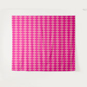 Tenture Losanges Damier Rose Clair et Foncé Harlequin (Devant (Horizontal))