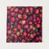 Tenture lot de pommes rouges (Devant (Horizontal))