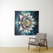 Tenture Lotus de médiation (En situation (horizontale))