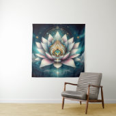 Tenture Lotus de médiation (En situation)