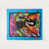 Tenture Lotus Fairy Chinese Water Dragon (Devant (Horizontal))