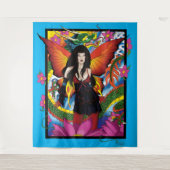 Tenture Lotus Fairy Chinese Water Dragon (Devant)