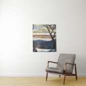 Tenture Louis Comfort Tiffany - Vitrail 4 Magnolias (En situation)