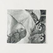 Tenture Louis Wain Cat Nightmare (Devant (Horizontal))