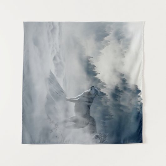 Tenture Loup (Devant (Horizontal))