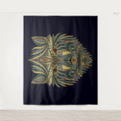 Tenture Loup tribal (Devant)