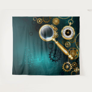 Tenture Loupe de style Steampunk