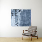 Tenture Lourde chute de neige lac Fusine, Italie (En situation (horizontale))