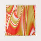 Tenture Love and Gold Abstrait 3D Rainbowart (Devant (Horizontal))