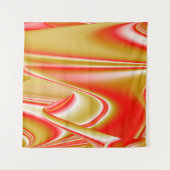 Tenture Love and Gold Abstrait 3D Rainbowart (Devant)