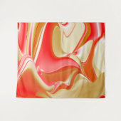 Tenture Love and Gold Abstrait 3D Rainbowart (Devant (Horizontal))