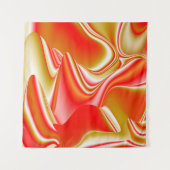 Tenture Love and Gold Abstrait 3D Rainbowart (Devant (Horizontal))