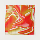 Tenture Love and Gold Abstrait 3D Rainbowart (Devant)