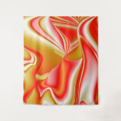 Tenture Love and Gold Abstrait 3D Rainbowart (Devant)