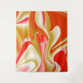 Tenture Love and Gold Abstrait 3D Rainbowart (Devant)