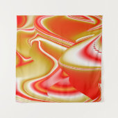 Tenture Love and Gold Abstrait 3D Rainbowart (Devant)