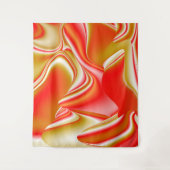 Tenture Love and Gold Abstrait 3D Rainbowart (Devant)