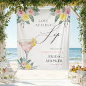 Tenture Love at First Sip Bright Cocktail Fête des mariées