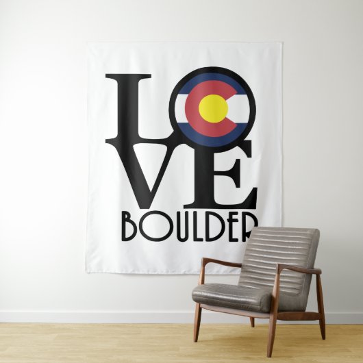 Tenture LOVE Boulder Colorado (En situation)
