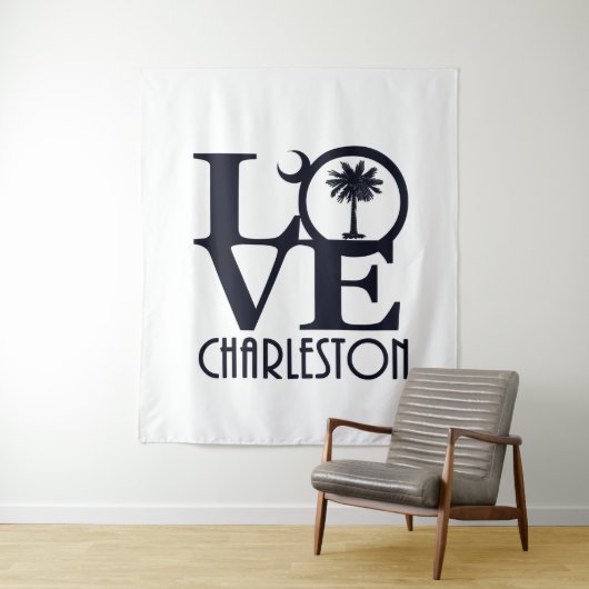 Tenture LOVE Charleston (En situation)