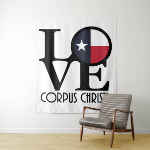 Tenture LOVE Corpus Christi