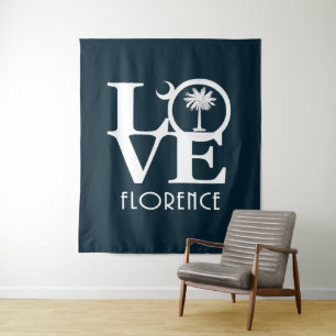 Tenture LOVE Florence, Caroline du Sud