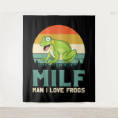 Tenture Love Frogs Tapestry (Devant)