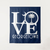 Tenture LOVE Georgetown Caroline du Sud (Devant)