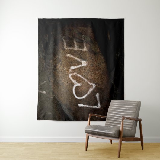 Tenture Love graffiti (En situation)