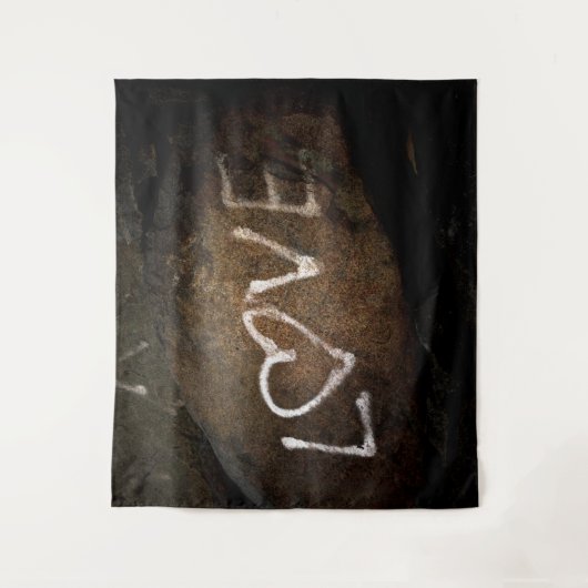 Tenture Love graffiti (Devant)