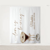 Tenture Love is Brewing Bridal Shower, Martini Espresso (Devant)