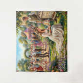 Tenture Love is Sweet Bee Wedding Keepsake Sign (Devant)