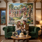 Tenture Love is Sweet Bee Wedding Keepsake Sign