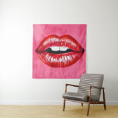 Tenture Love Kiss (En situation)