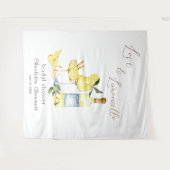 Tenture Love Limoncello Cocktail Fête des mariées (Devant (Horizontal))