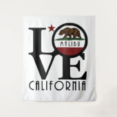 Tenture LOVE Malibu Californie (Devant)