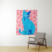 Tenture Love Meow-ment (En situation)