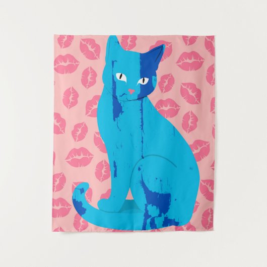 Tenture Love Meow-ment (Devant)