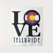 Tenture LOVE Telluride (Devant)