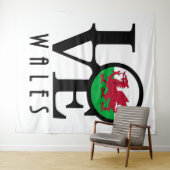 Tenture LOVE Wales (En situation (horizontale))