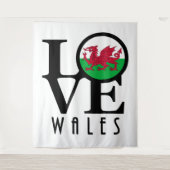 Tenture LOVE Wales (Devant)
