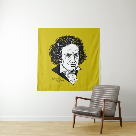Tenture Ludwig van Beethoven (En situation)