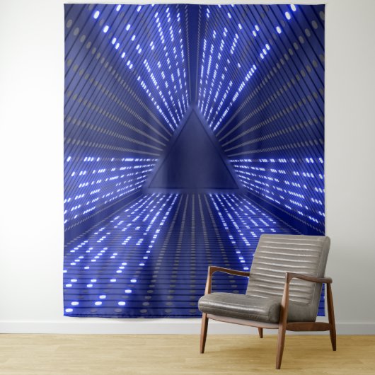 Tenture lumière brillante (En situation)
