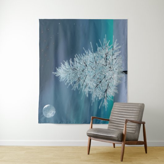 Tenture Lumière de Noël (En situation)