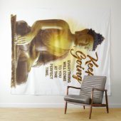 Tenture Lumière inspirante du Bouddah (En situation (horizontale))