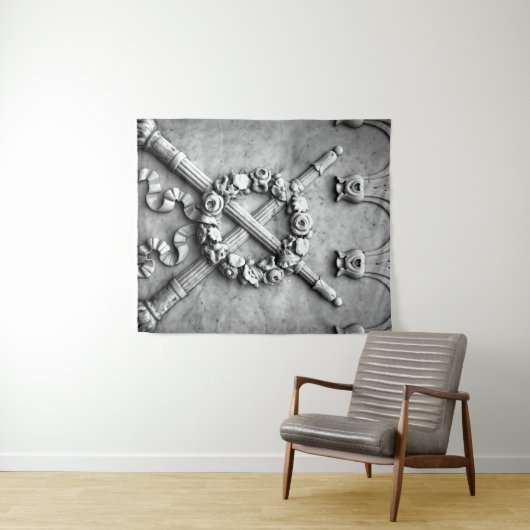 Tenture Lumière tombée perdue (En situation (horizontale))